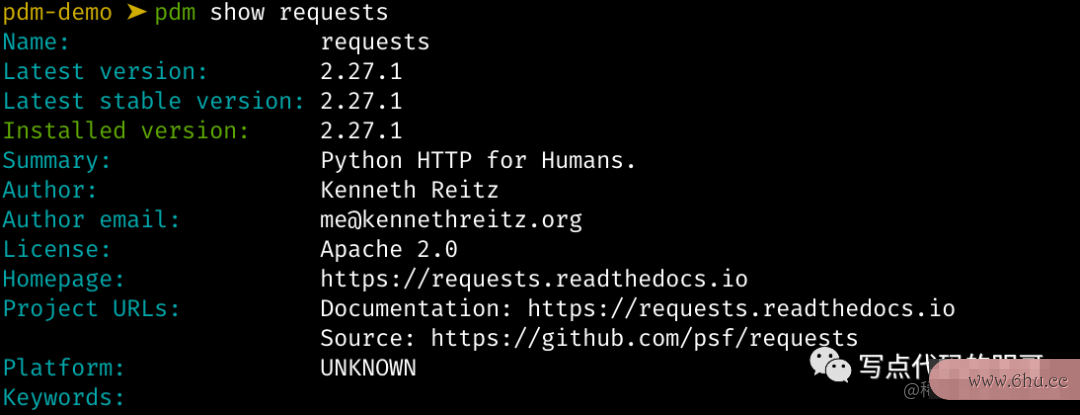 来了！新一代的 Python 包管理工具 -- PDM