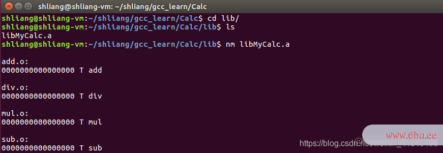 Linux中gcc的编译、静态库和动态库的制作
