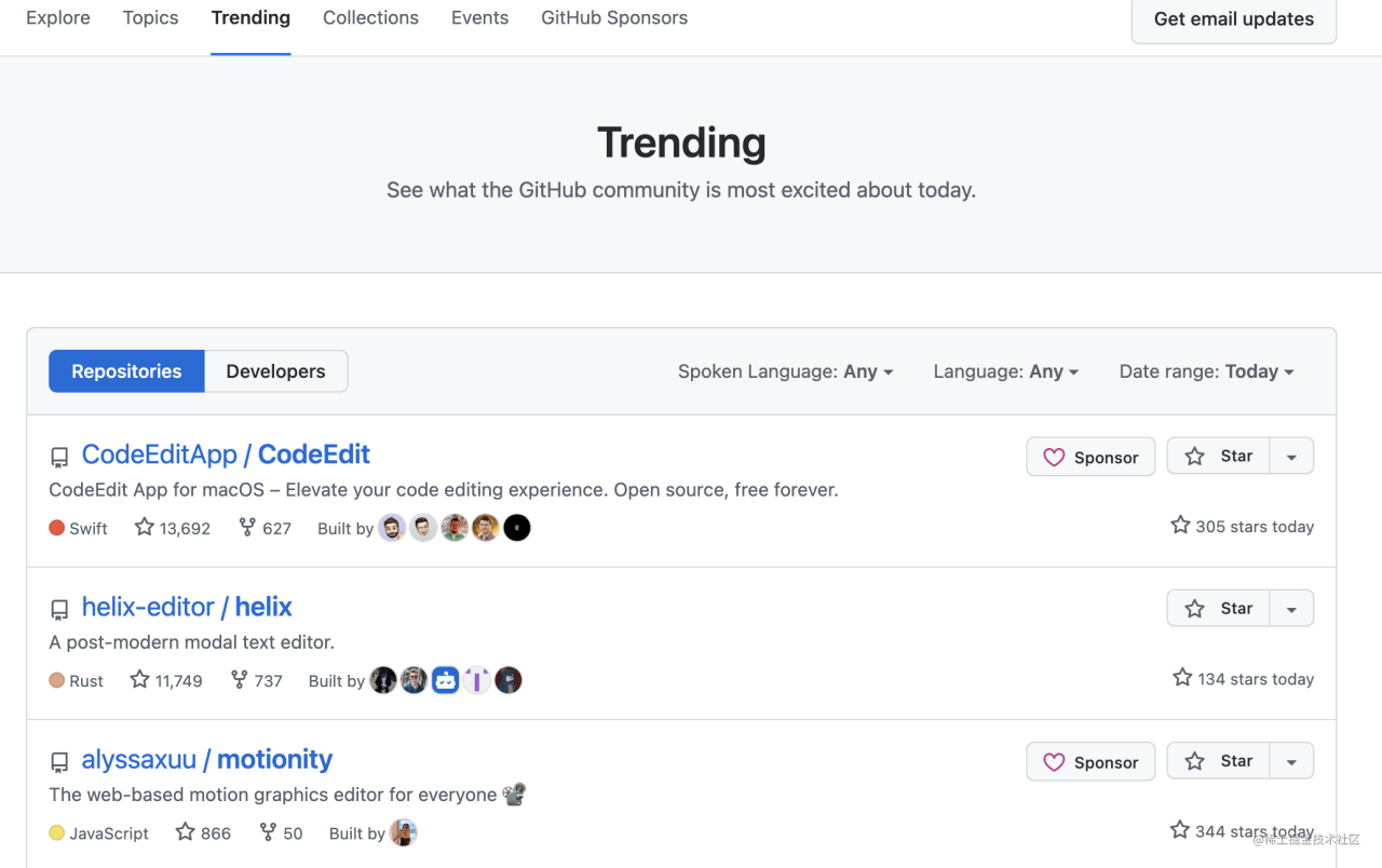 GitHub 官宣：弃用 trending 热榜，开发者炸锅了