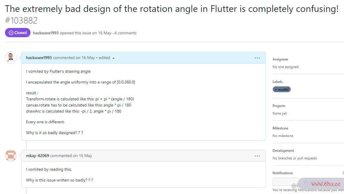Flutter 中关于 angle 的坑