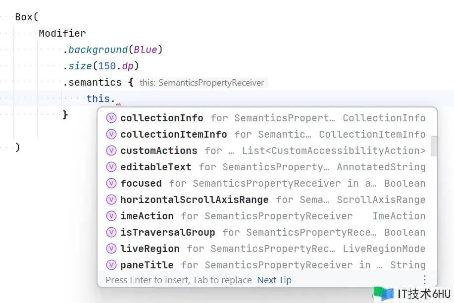 Jetpack Compose Semantics Modifier Jetpack Compose Semantics Modifier
