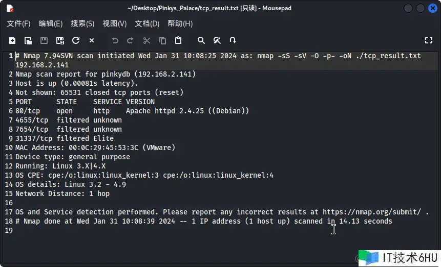 【Vulnhub通关】Pinky's Palace:v2 【Vulnhub通关】Pinky's Palace:v2