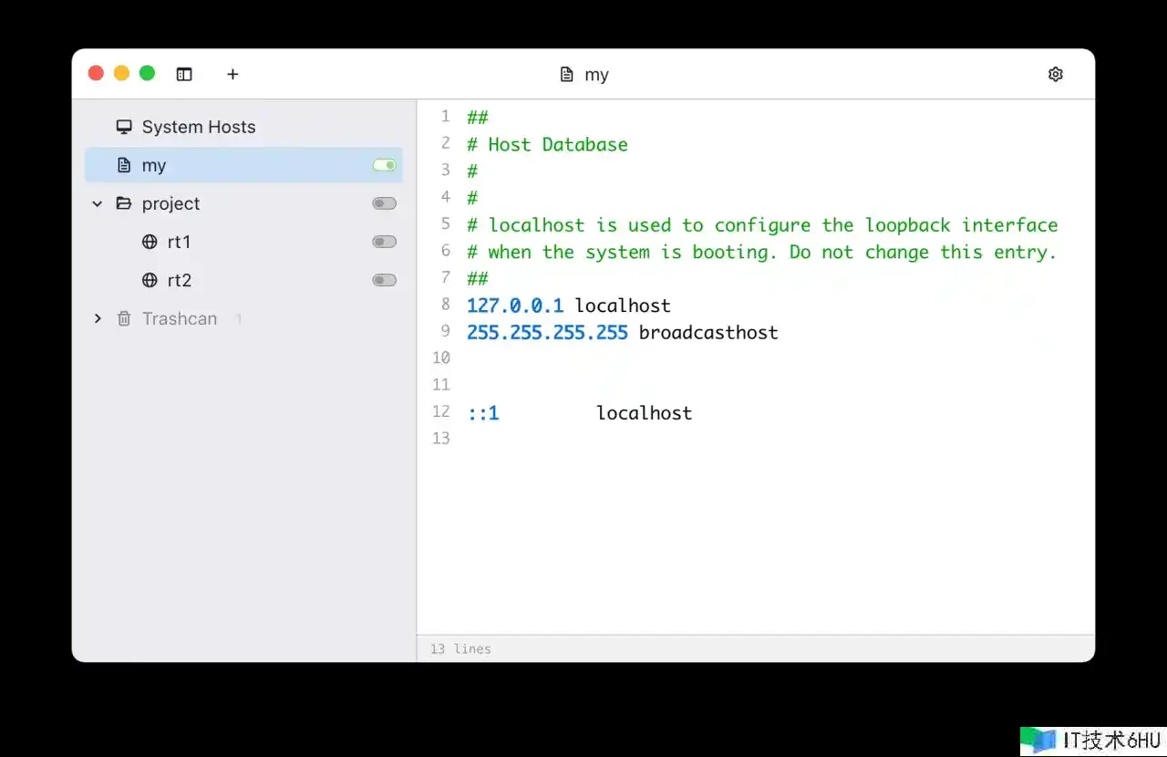 SwitchHosts - 开发人员必备的跨渠道hosts办理工具 SwitchHosts - 开发人员必备的跨渠道hosts办理工具