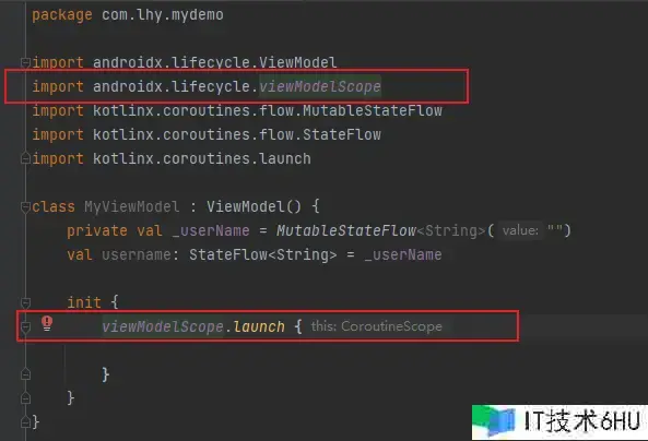 运用viewModelScope时爆红 运用viewModelScope时爆红